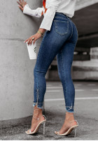 Pantaloni din denim skinny Good Balance ciemnoniebieskie