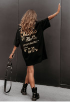 Tricou z nadrukiem Miss City Limited negru