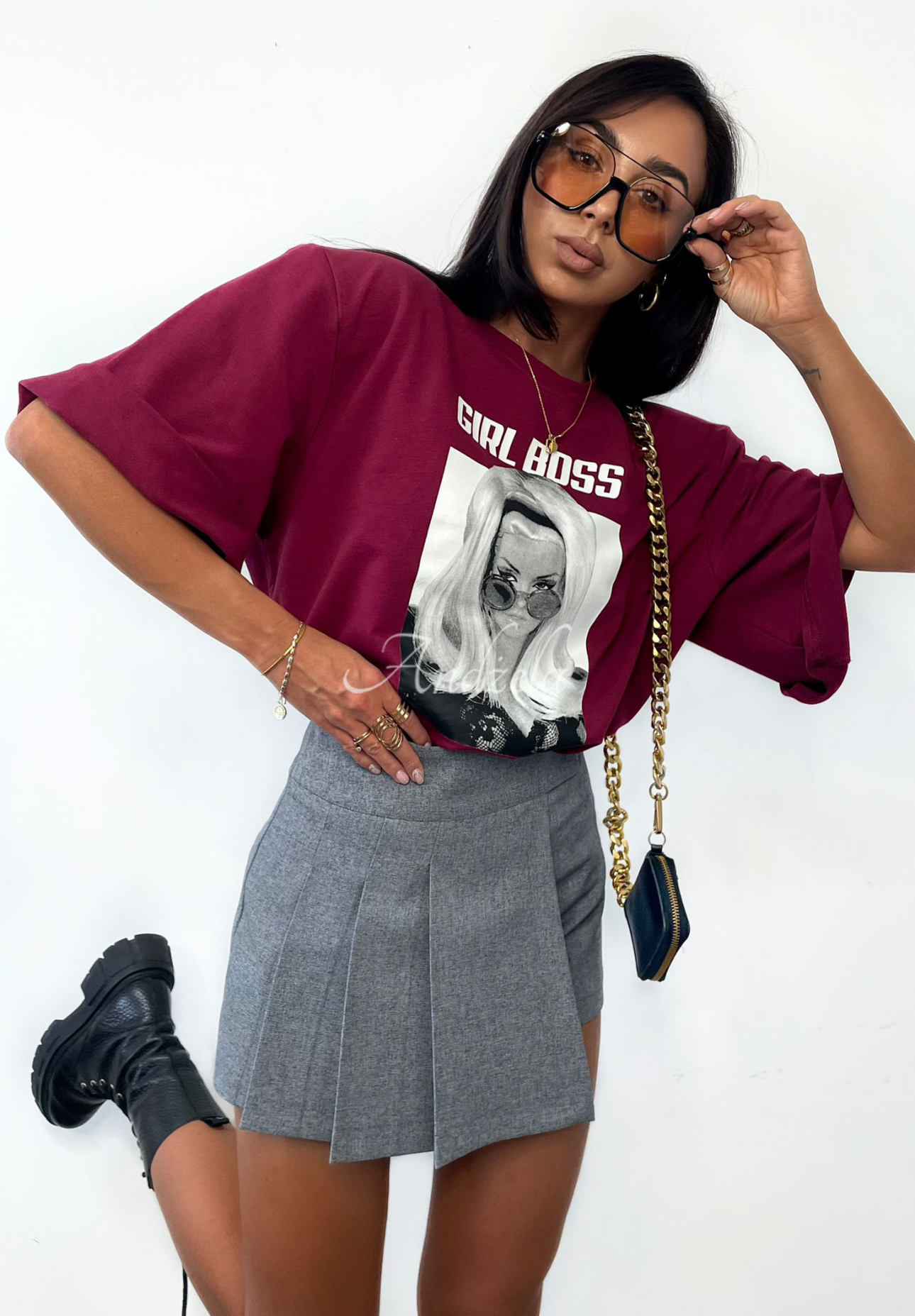 Tricou oversize La Milla Girl Boss