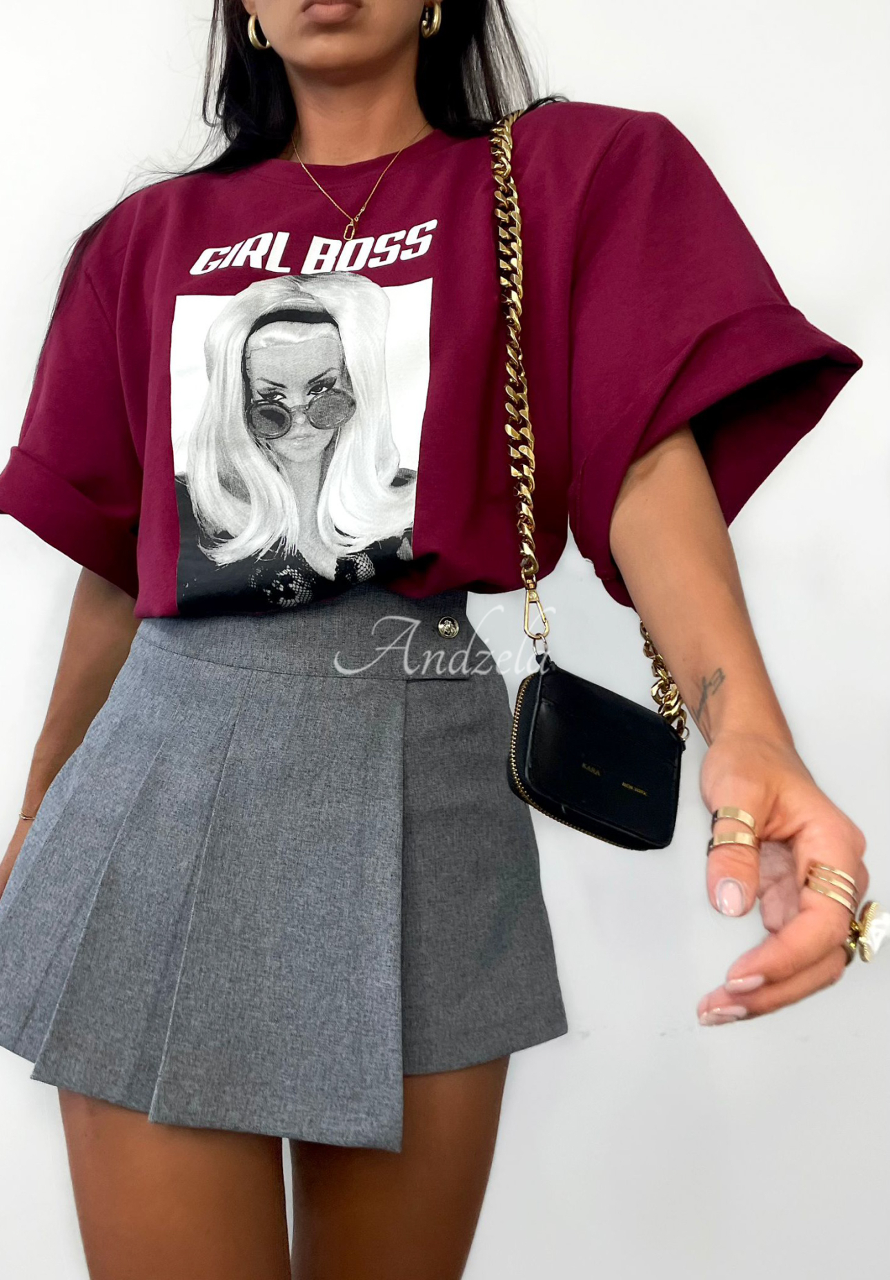 Tricou oversize La Milla Girl Boss