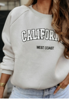 Hanorac oversize California West Coast Gri