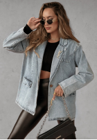 din denim Sacou Marianne albastru deschis