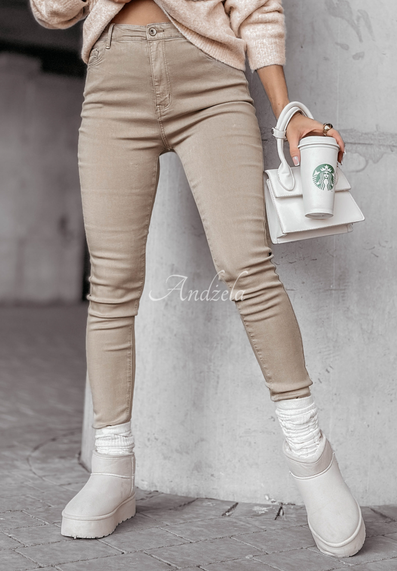 Pantaloni skinny Kendriss din denim