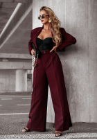 Pantaloni eleganți wide leg First Class