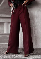 Pantaloni eleganți wide leg First Class