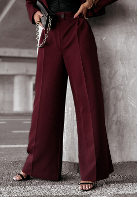 Pantaloni eleganți wide leg First Class