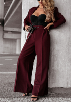 Pantaloni eleganți wide leg First Class