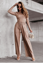 Cu modele Pantaloni Elegant Excellence camel