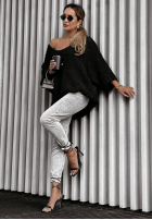 Pulover oversize Cloudlike negru