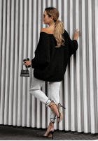 Pulover oversize Cloudlike negru