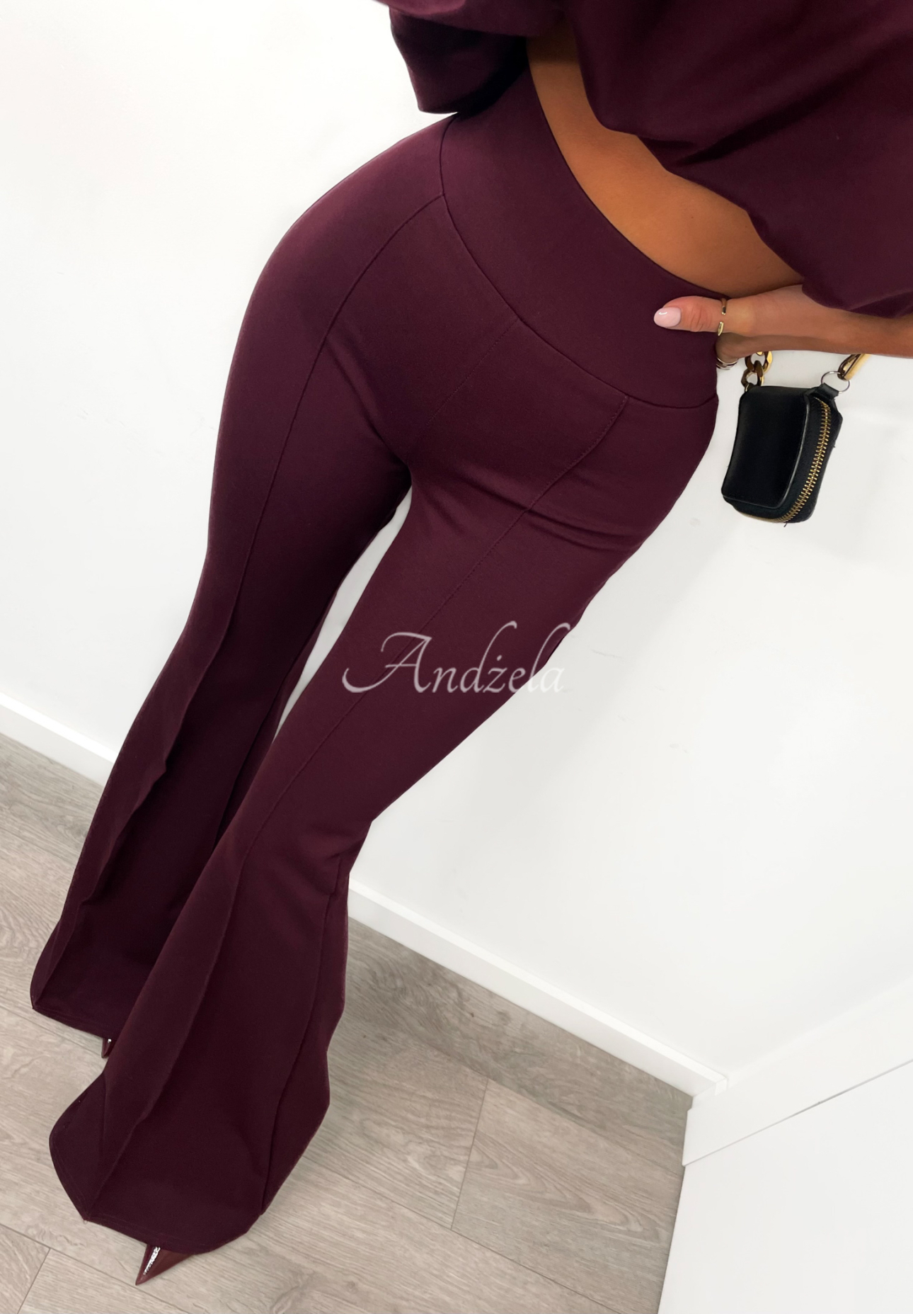 Pantaloni din material La Milla Perfection model evazat