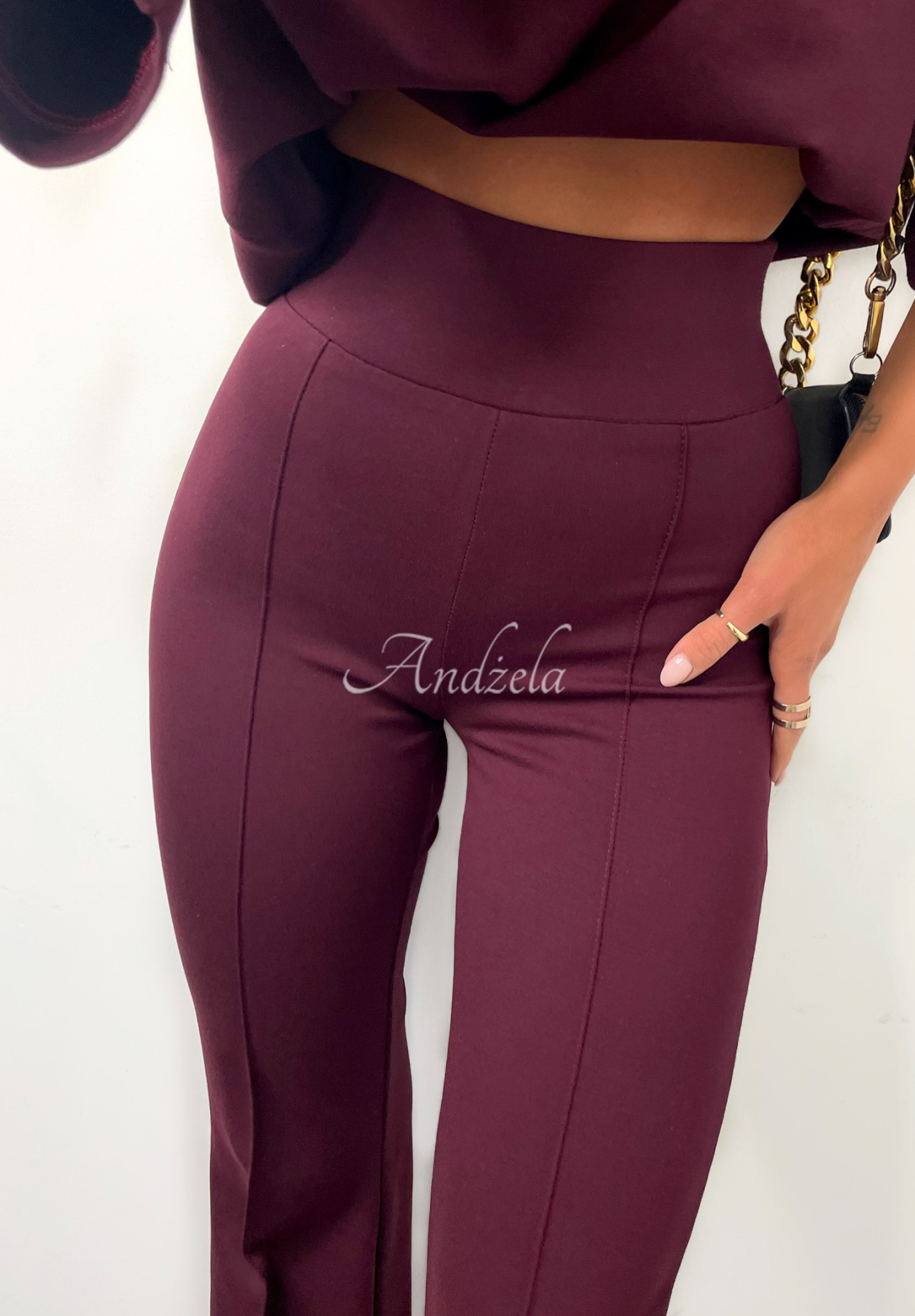 Pantaloni din material La Milla Perfection model evazat