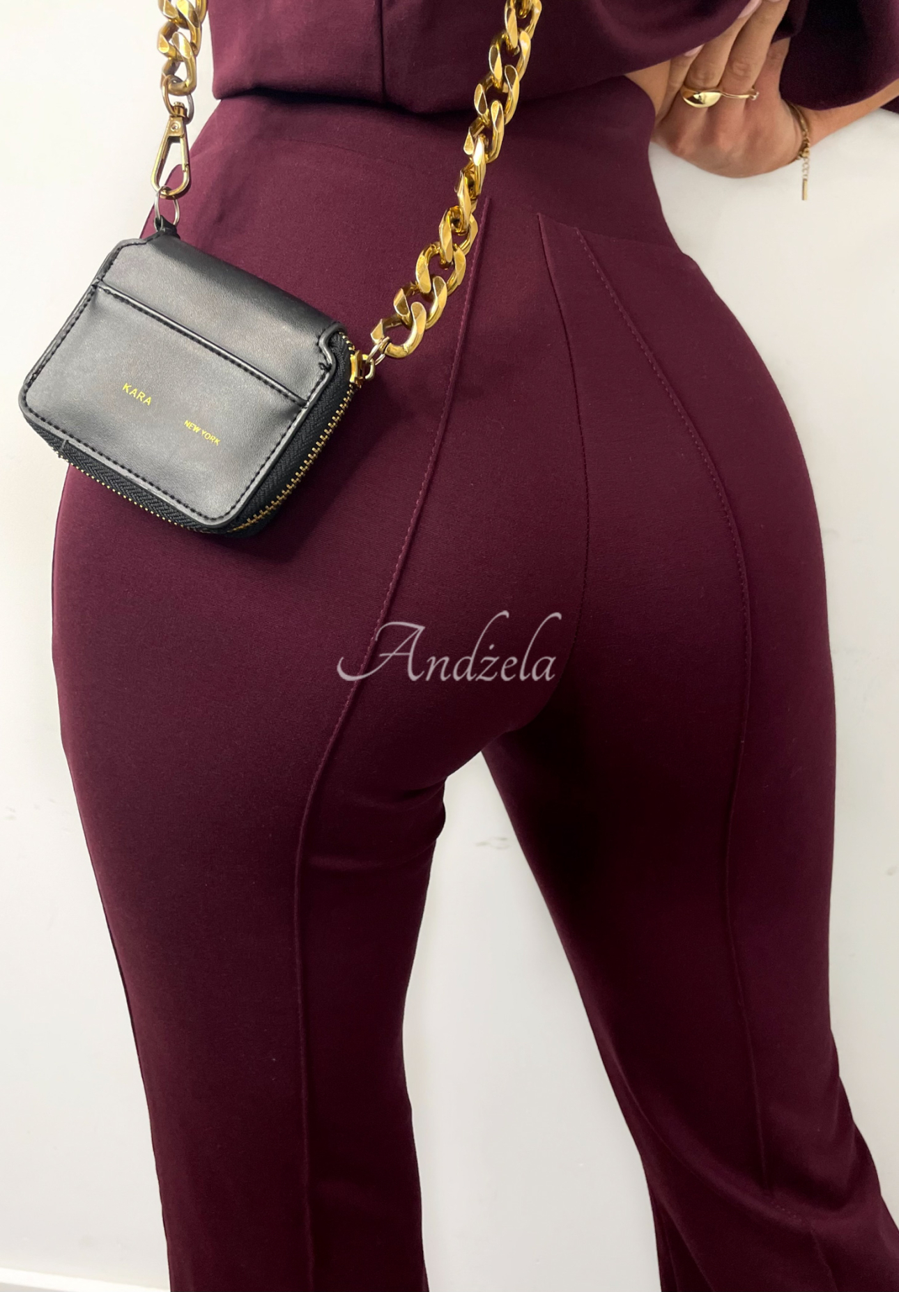 Pantaloni din material La Milla Perfection model evazat