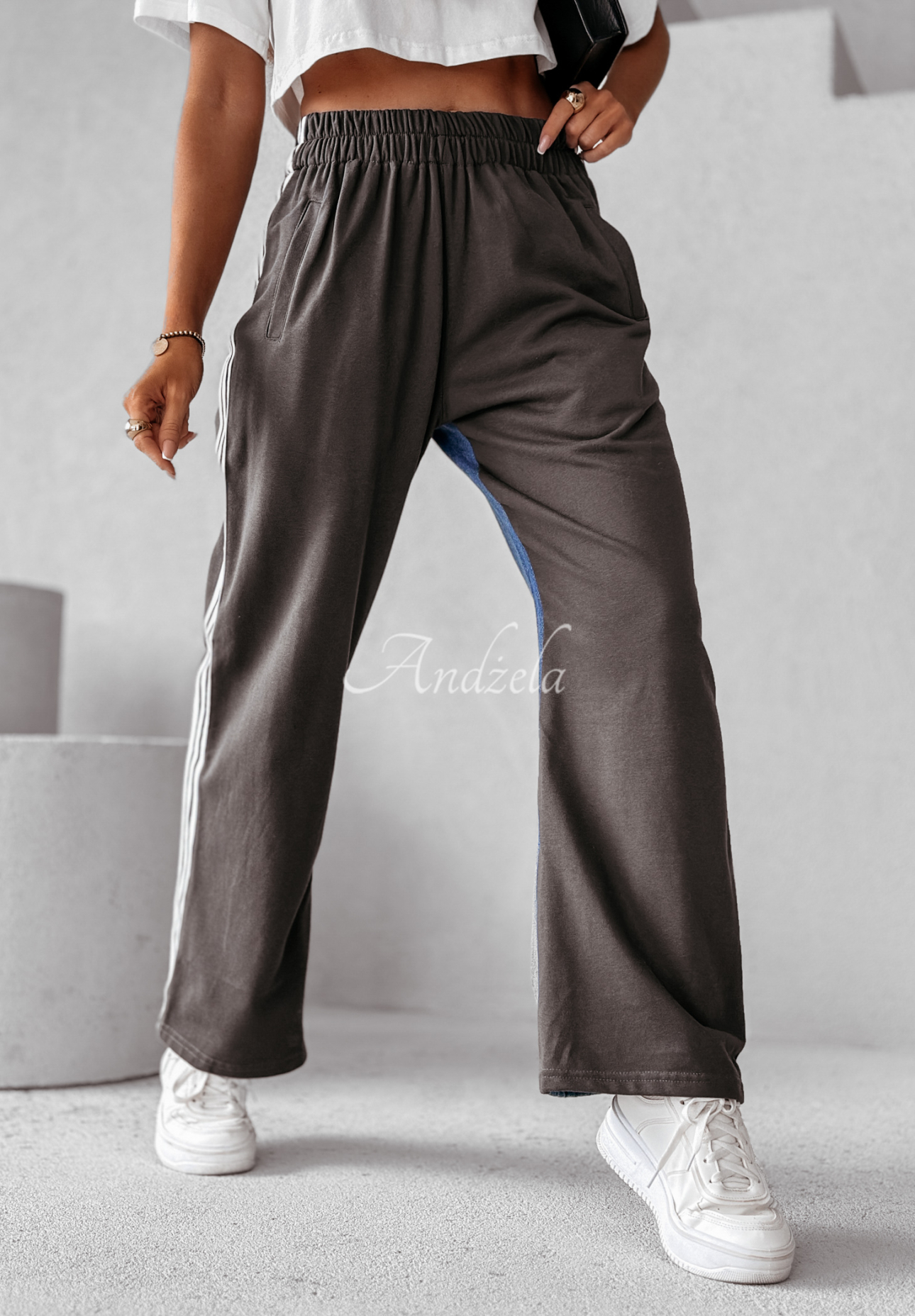 Pantaloni de trening wide leg Try Me