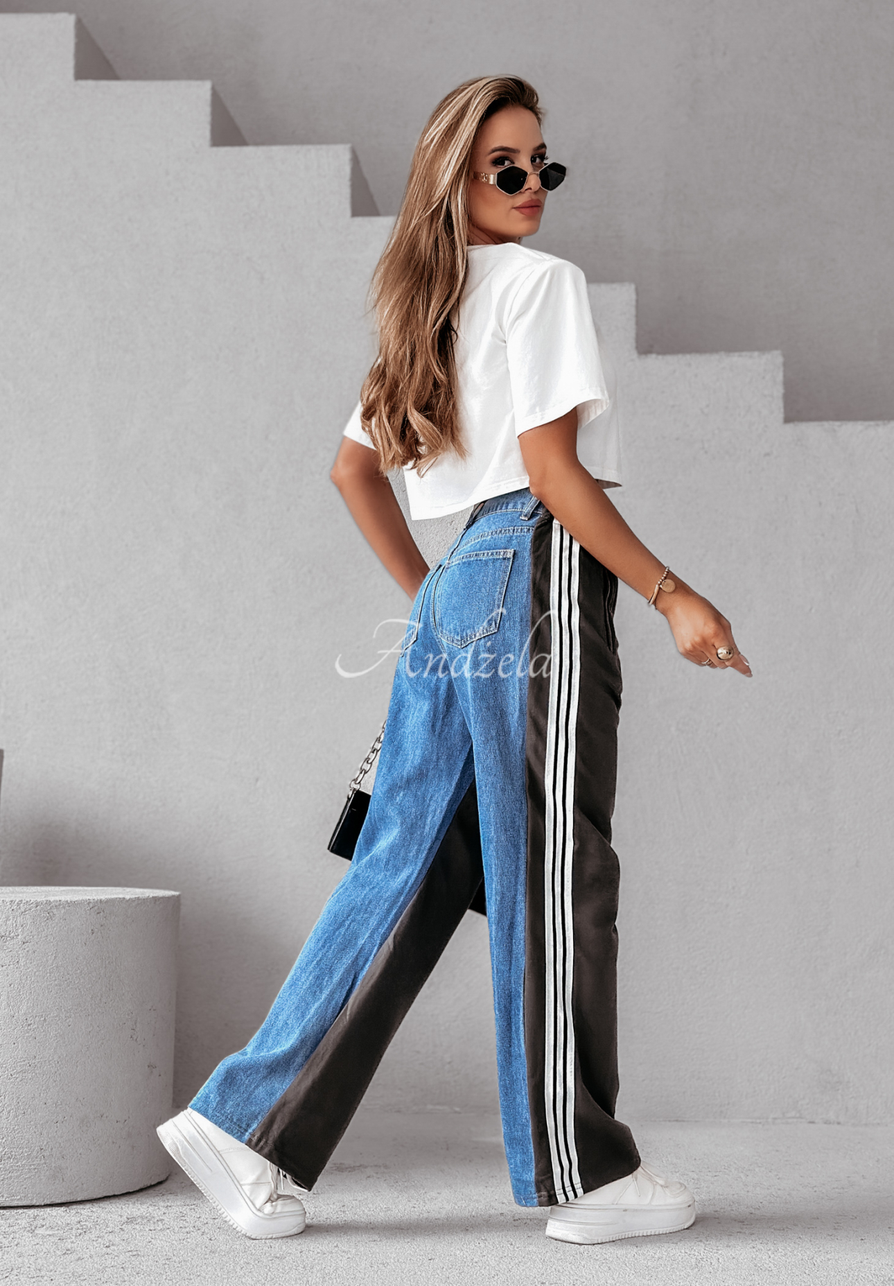 Pantaloni de trening wide leg Try Me