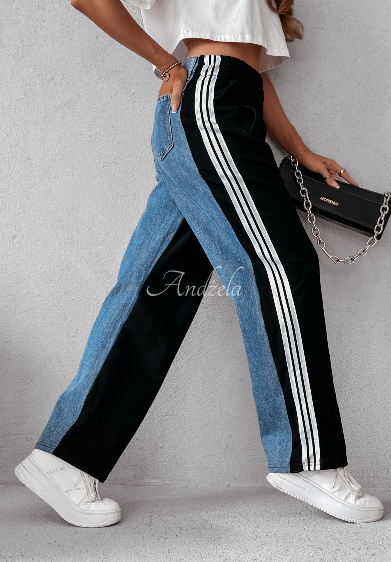 Pantaloni de trening wide leg Try Me