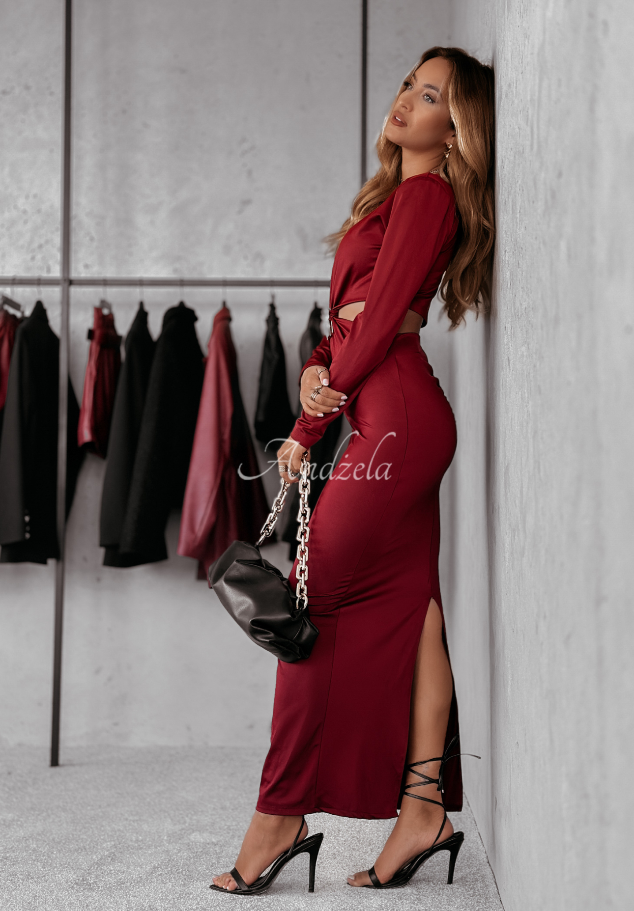 Rochie cu decupaje Velvet Riches