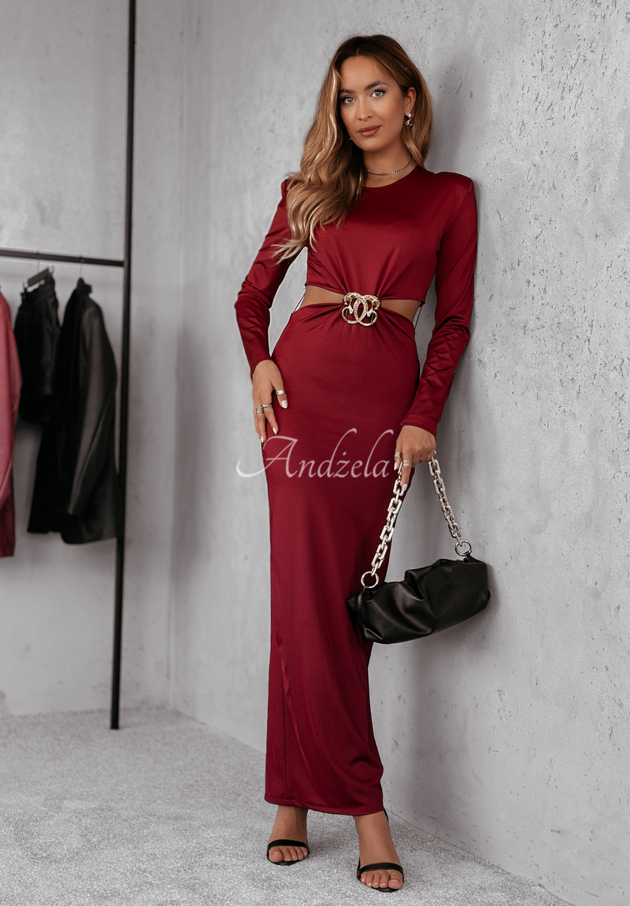 Rochie cu decupaje Velvet Riches