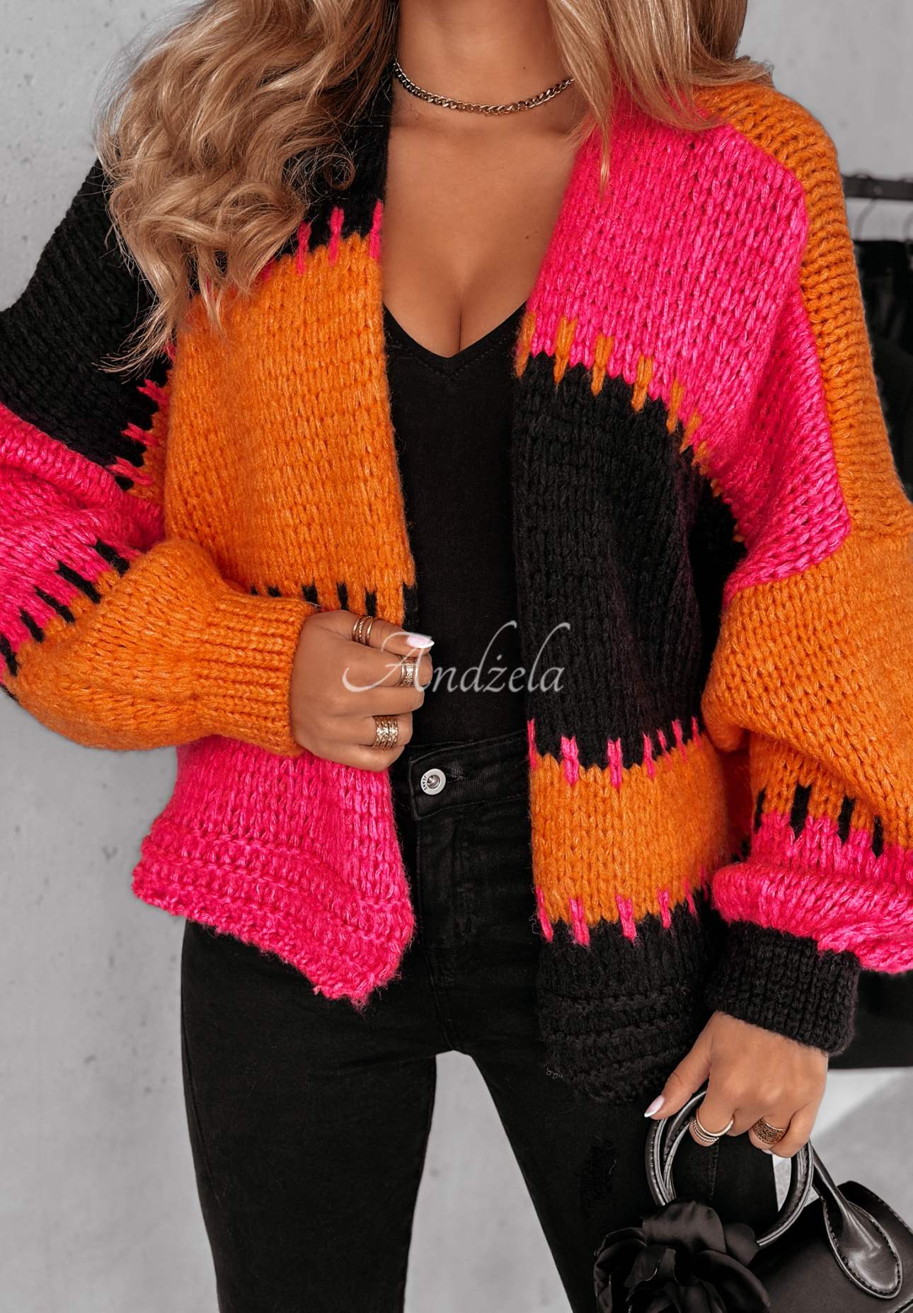 Cardigan scurt oversize Seriously Pretty