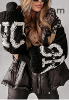 Puchowa Geacă Cold Hands negru