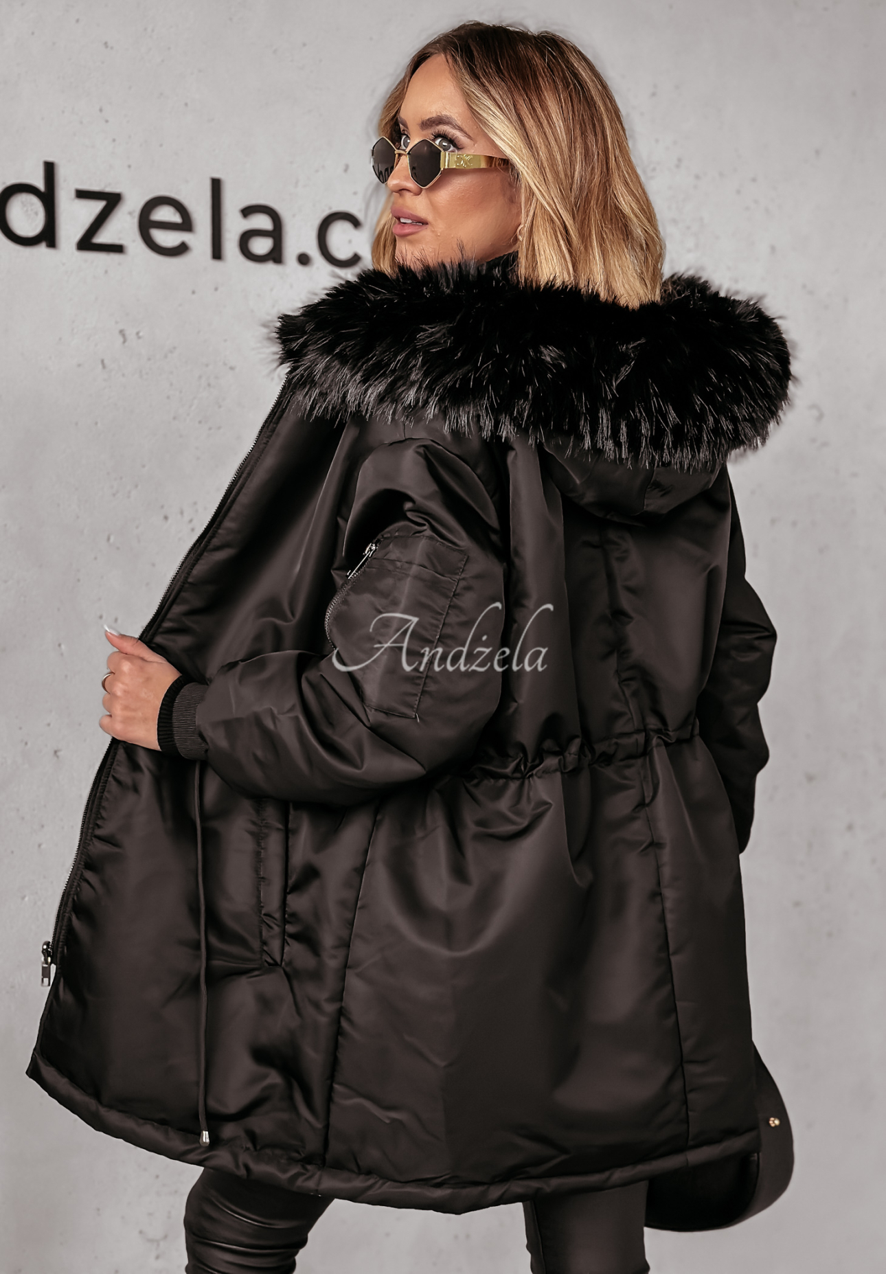 Geacă parka reversibilă Winter Bliss cu blană