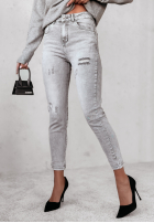 Pantaloni din denim Love's In The Air gri