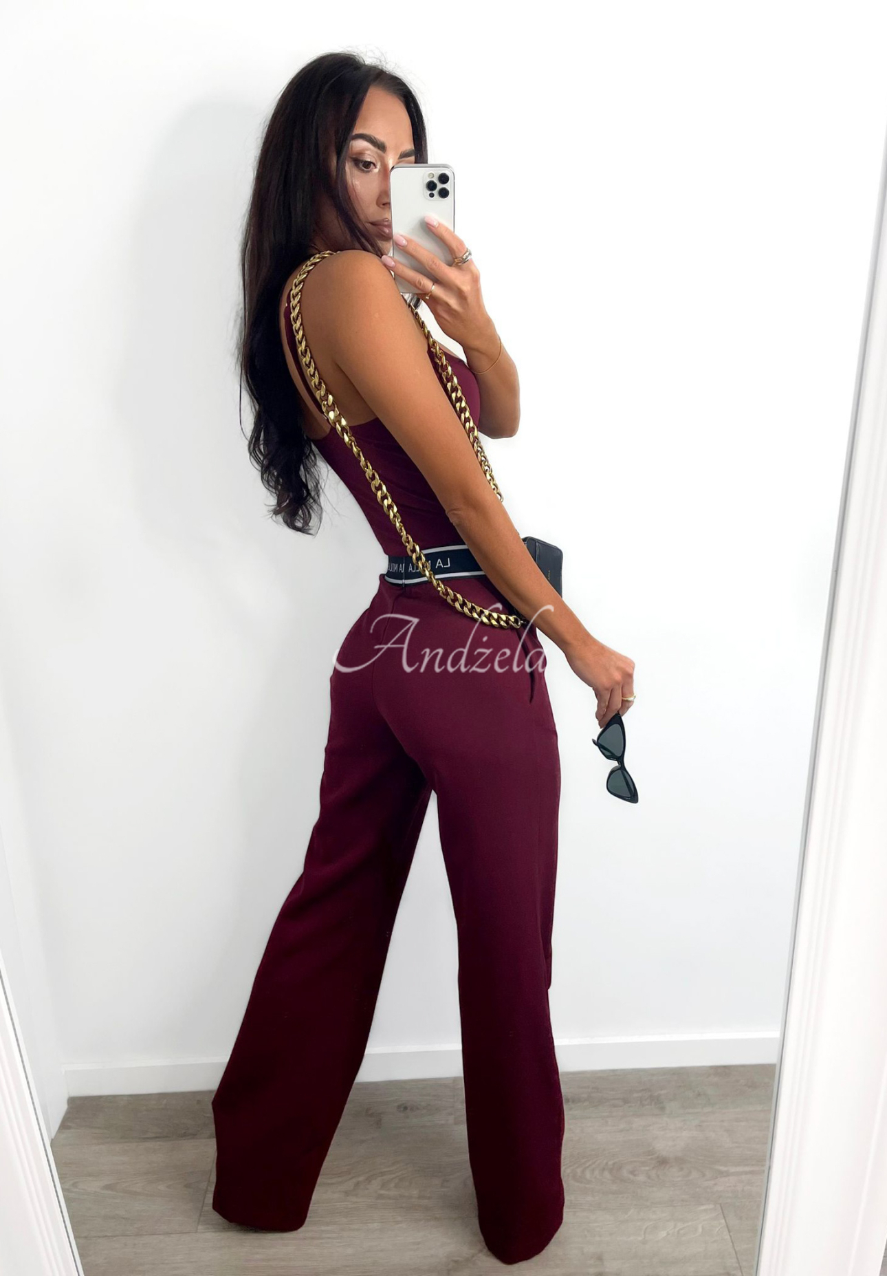 Pantaloni eleganți wide leg La Milla Sunshine Elegance