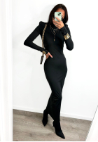 Rochie maxi La Milla Just Me And You negru