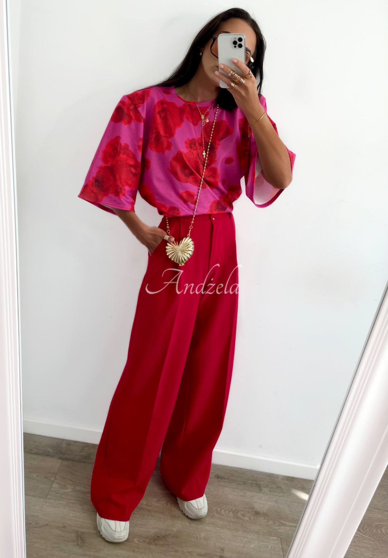 Pantaloni eleganți wide leg La Milla Avenue