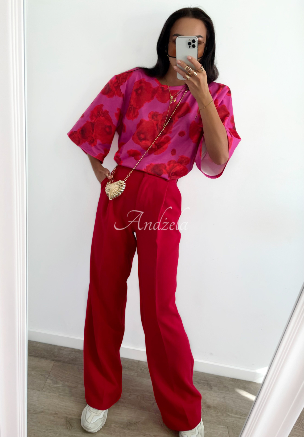 Pantaloni eleganți wide leg La Milla Avenue