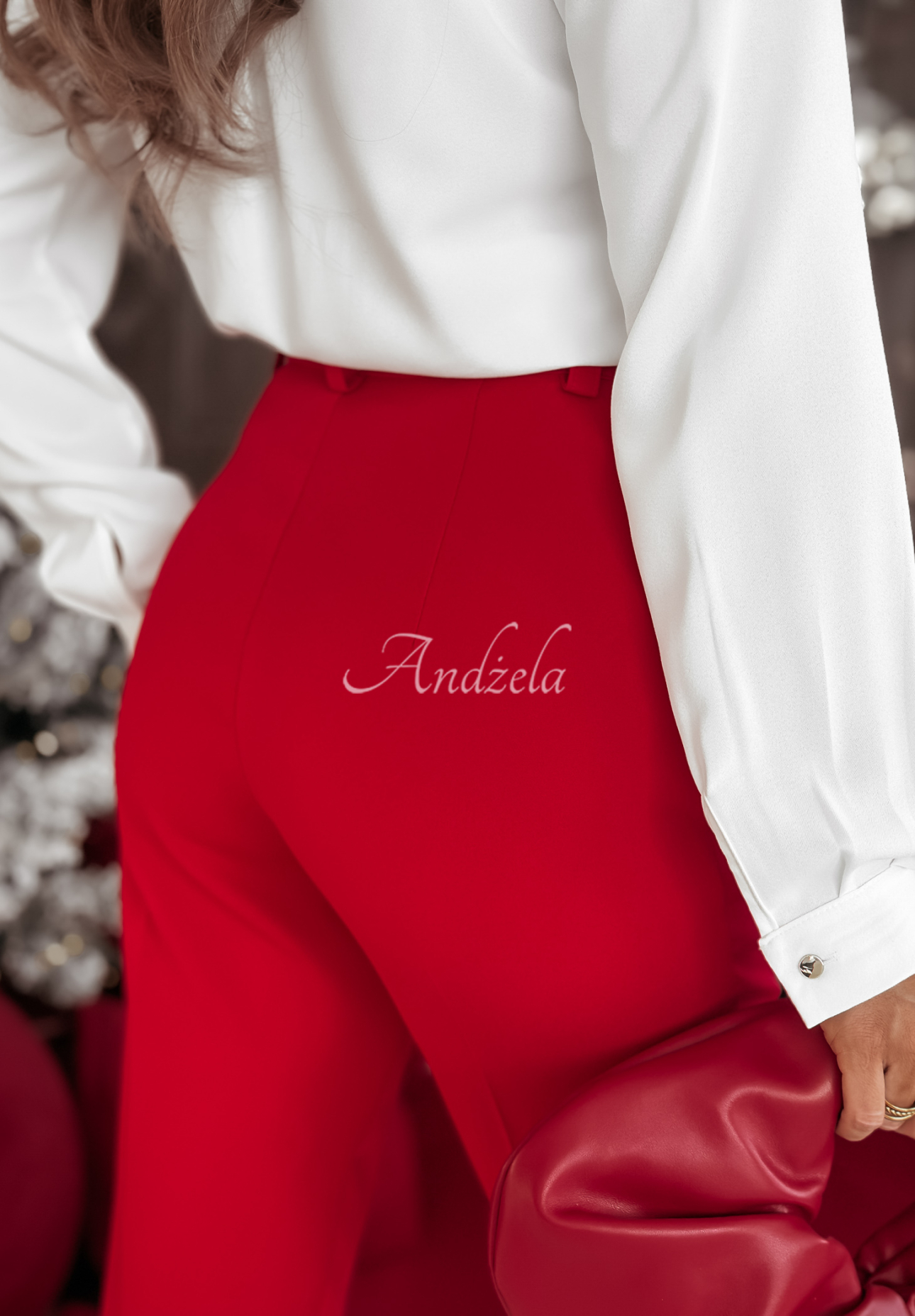 Pantaloni eleganți țigaretă First Class