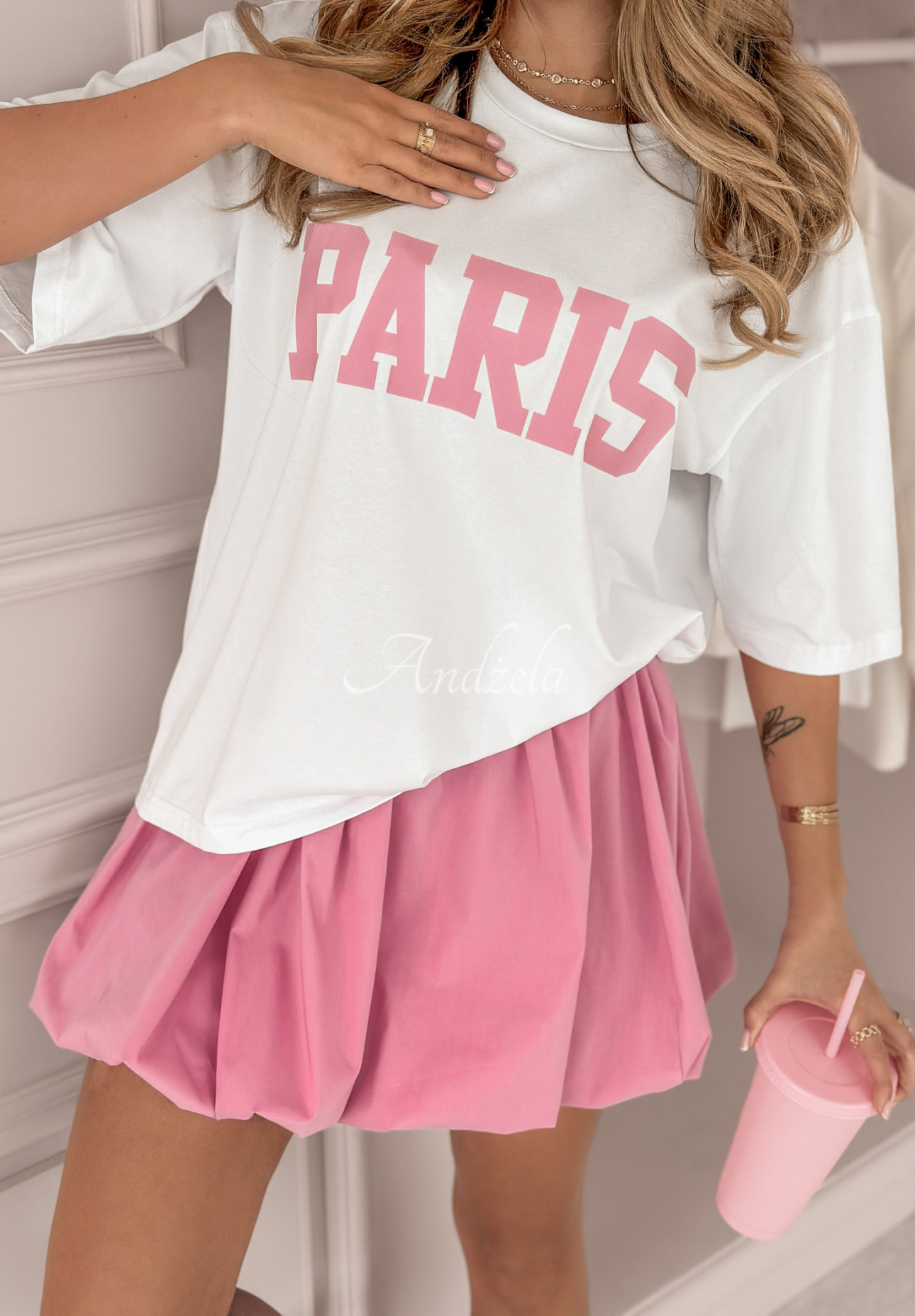 Tricou cu imprimeu Paris Trip