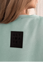 Hanorac oversize Active Queens jasnomiętowa