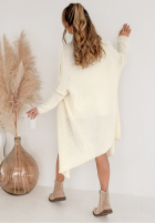 Cardigan oversize Feather Light ecru