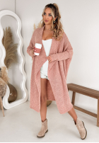 Cardigan oversize Feather Light Roz murdar