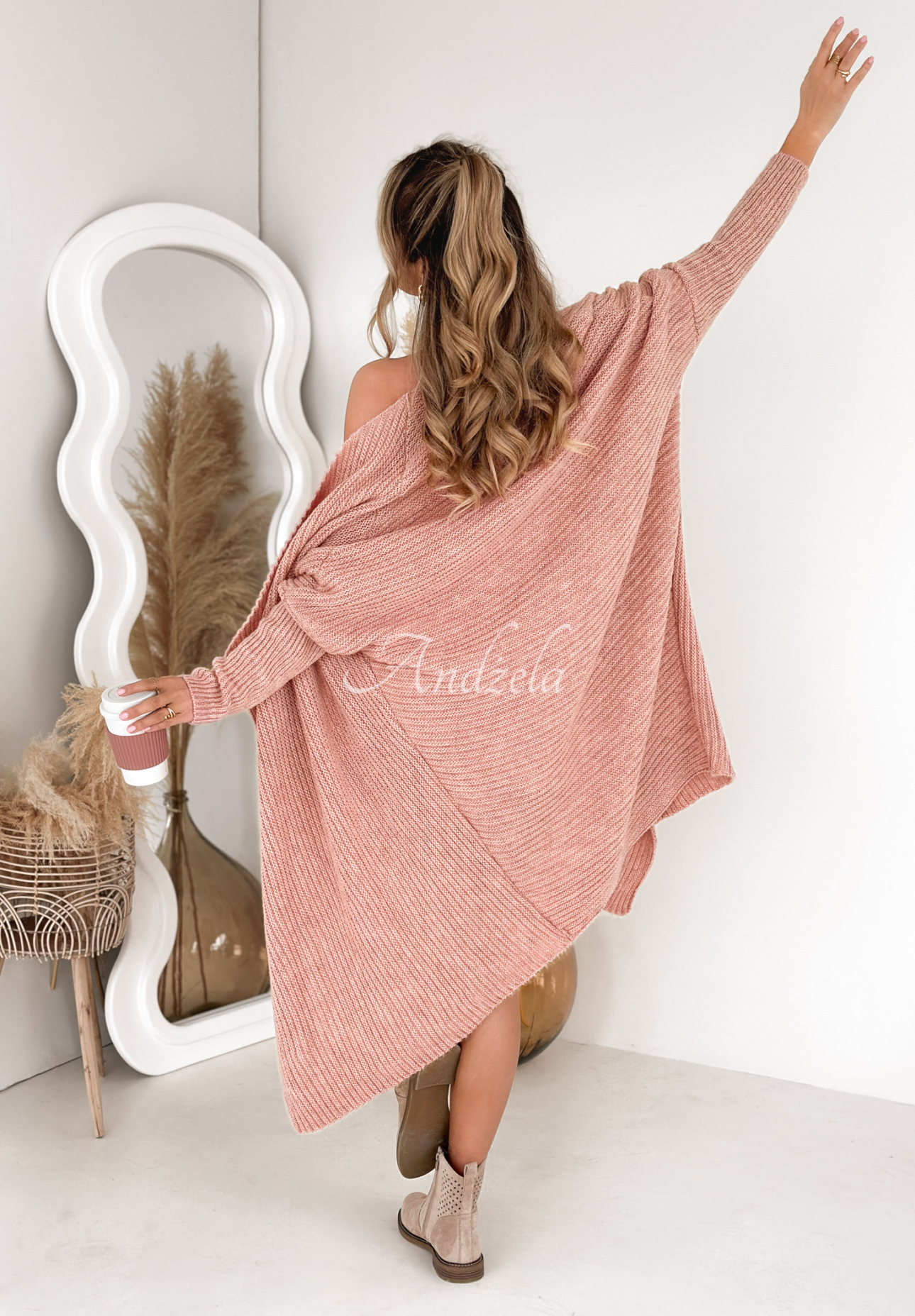 Cardigan oversize Feather Light