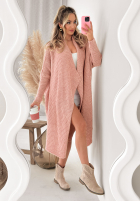 Cardigan oversize Feather Light Roz murdar