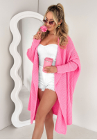 Cardigan oversize Feather Light roz