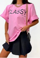 Tricou z nadrukiem La Milla Classy roz