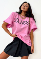 Tricou z nadrukiem La Milla Classy roz