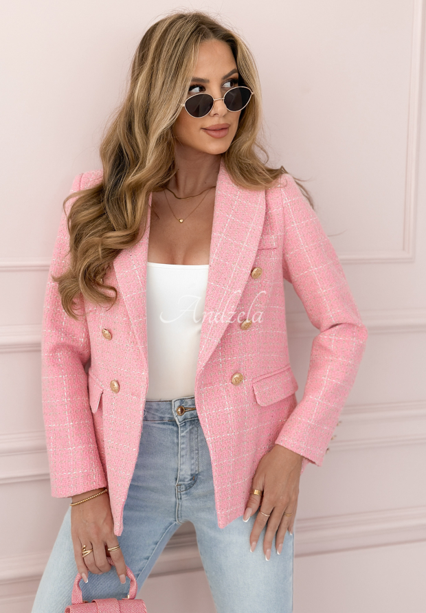Sacou din tweed Any Version &icirc;n carouri