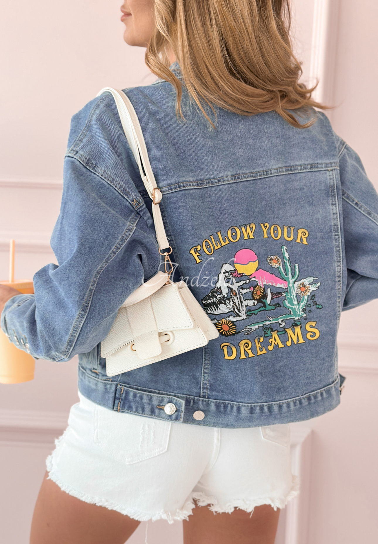 Jachetă din denim Follow Your Dreams