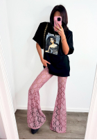 Tricou z nadrukiem La Milla Girl Boss negru