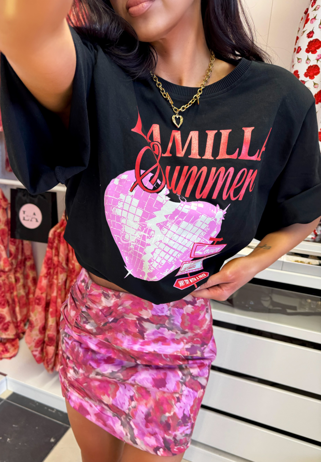 Tricou cu imprimeu La Milla Summer Lover