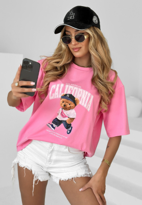 Tricou cu ursuleț California LA