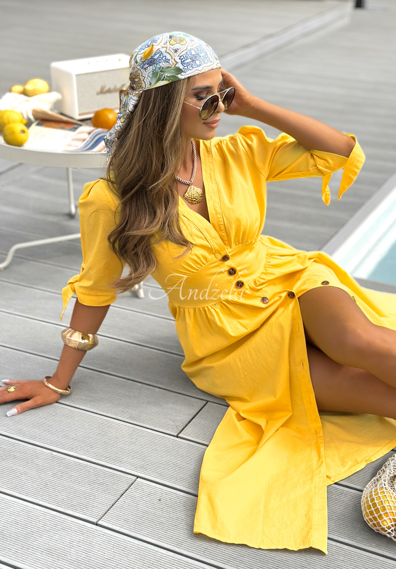Rochie midi Watching The Sunrise