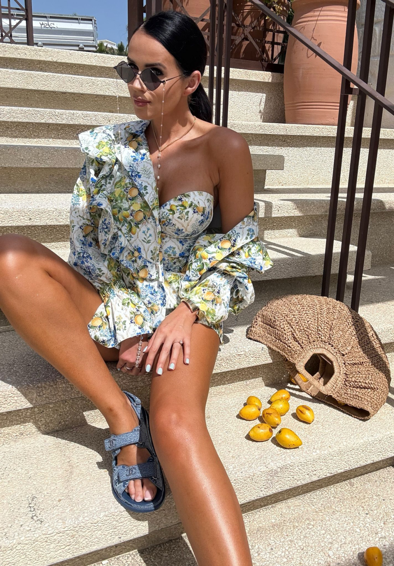 Body costum de baie La Milla Tasty Lemons cu lămâi