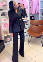 Sacou La Milla The Way You Look negru