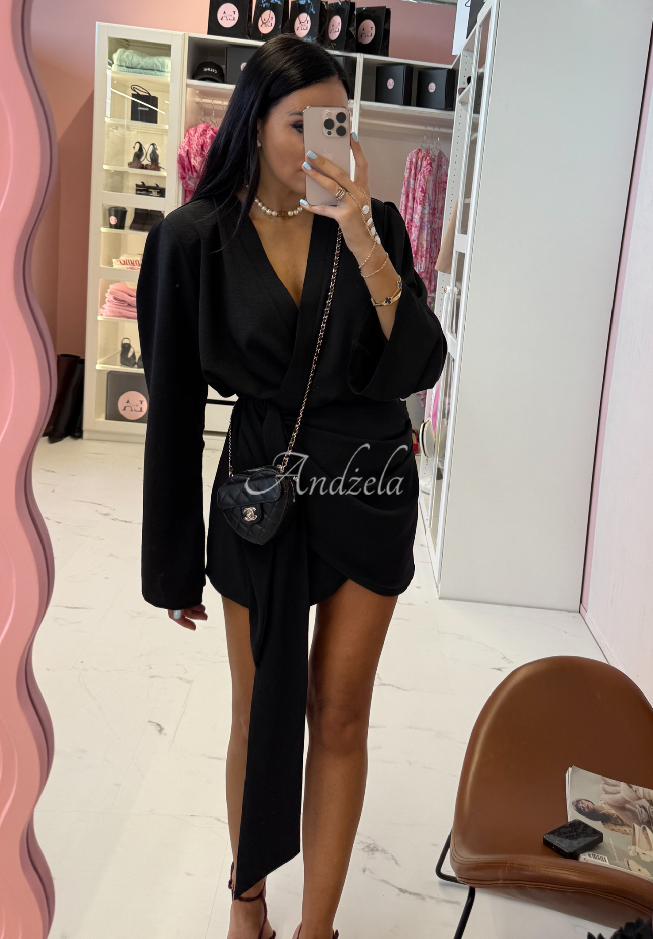 Rochie din in cu curea La Milla Don&#039;t Waste Time