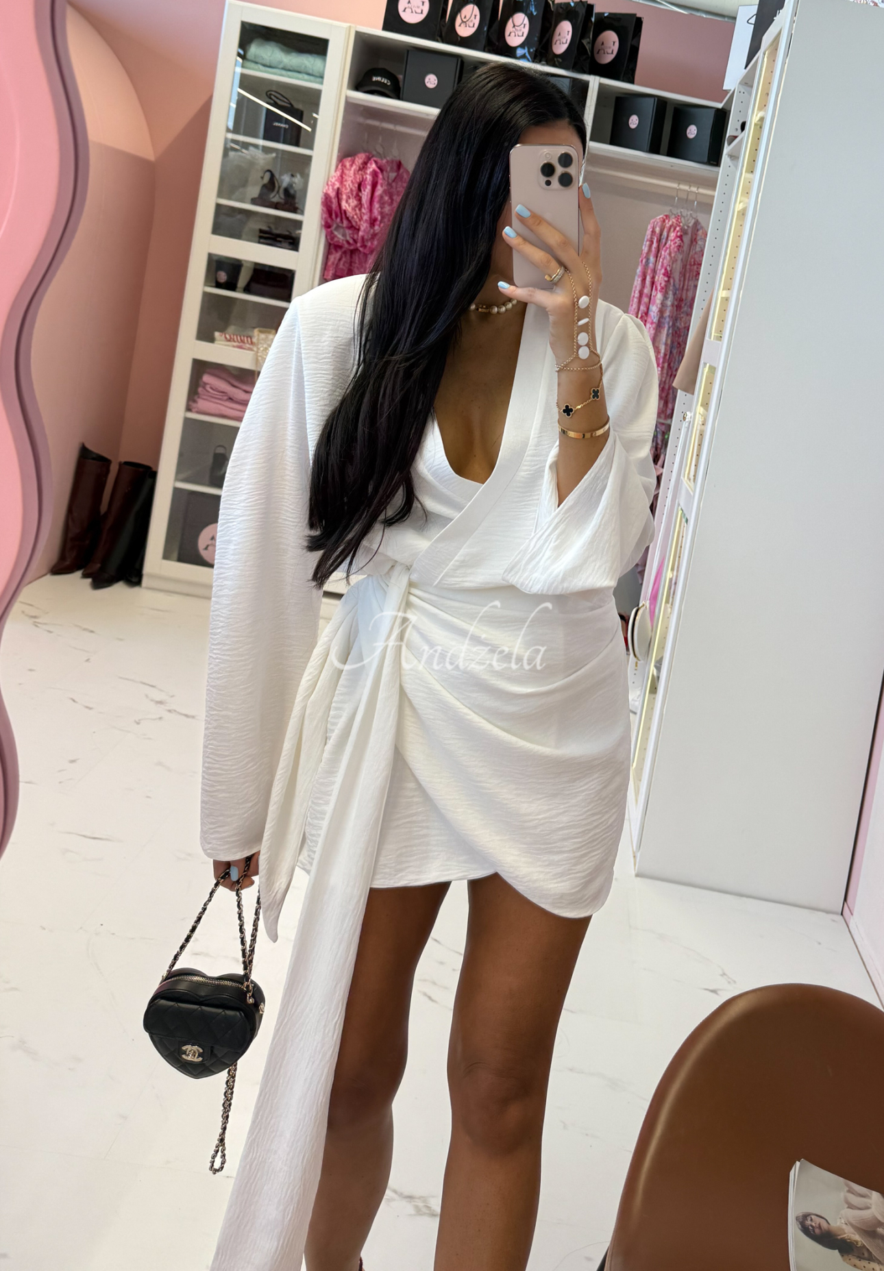 Rochie din viscoză La Milla Don&#039;t Waste Time cu curea